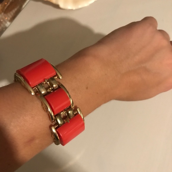 Banana Republic Vintage Style Orange Bracelet - Picture 4 of 5